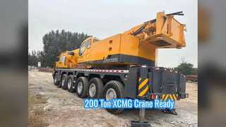 Used XCMG XCA200 200 Ton Crane Wind Farm Ready