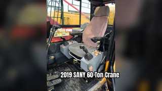 2019 SANY SCC600A 60 Ton Crawler Crane For Sale
