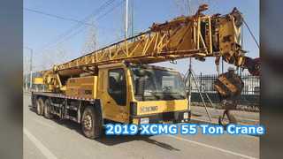 2019 XCMG 55 টন ব্যবহৃত ট্রাক ক্রেন XCT55 ভারী উত্তোলন সরঞ্জাম ভালভাবে রক্ষণাবেক্ষণ করা আসল পেইন্ট বিশ্বব্যাপী বিক্রয়ের জন্য প্রস্তুত