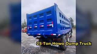 Howo 6x4 Dump Truck 25 Ton Construction Site Solution