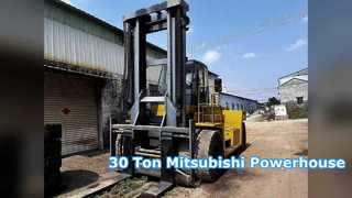 Mitsubishi FD300 30 Ton Forklift Heavy Duty Powerhouse