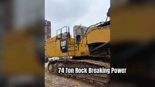 74 Ton Heavy Duty Excavator for Rock Breaking Projects