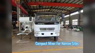 Compact Dongfeng Concrete Mixer for Urban Construction