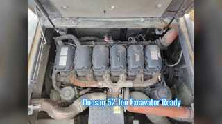 Used Doosan DX520LC Large Excavator High Performance Power