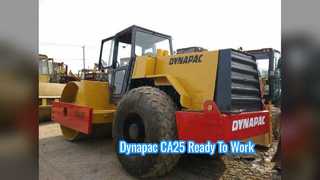 Dynapac CA25 Used Roller 84 Inch Drum Ready To Work