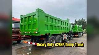 SAIC HONGYAN 428HP 8x4 Dump Truck Heavy Duty Hauling