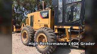 Premium Used 140K Motor Grader For Sale Precision Grading