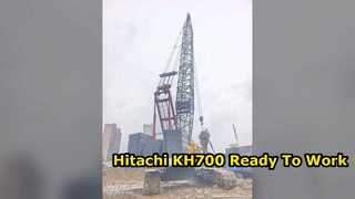 Hitachi KH700 70 Ton Crawler Crane Reliable Used Heavy Duty