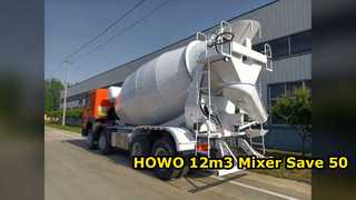 Used HOWO 12m3 Concrete Mixer Truck Reliable and Affordable