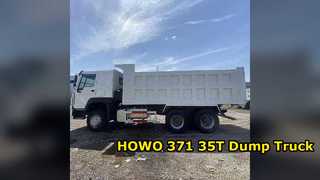 HOWO 371 Dump Truck 35T Capacity Reliable Heavy Hauler