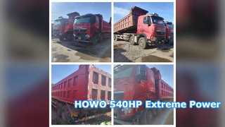 HOWO 8X4 540HP Dump Truck Powerful Performance