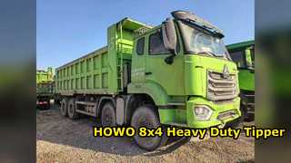 Used HOWO 8x4 430HP Dump Truck 30m3 Capacity For Sale