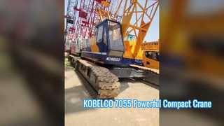 رافعة مجنزرة KOBELCO 7055 55 طن مستعملة للبيع