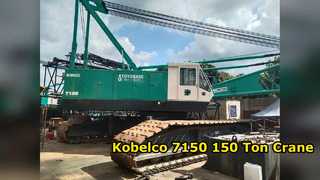 Kobelco 7150 150 Ton Crawler Crane Original Condition