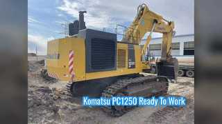 Refurbished Komatsu PC1250 125 Ton Excavator For Sale