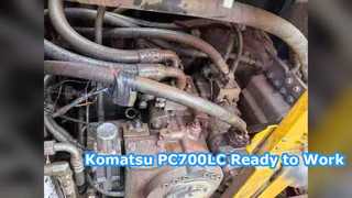 Refurbished Komatsu PC700LC 70 Ton Excavator Ready to Work