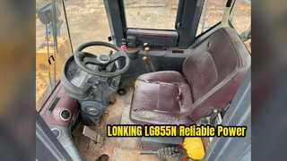 Used LONKING LG855N Wheel Loader 220HP Powerful Performance
