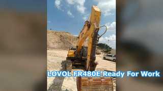 LOVOL FR480E 48 Ton Excavator Heavy Duty Power Ready
