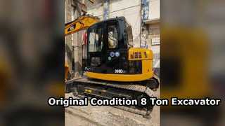 Reliable Used 8 Ton Excavator Original Engine and Paint