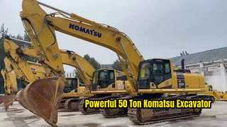 Used Komatsu PC500LC 10 50 Ton Excavator For Sale