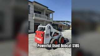 Chargeuse compacte Bobcat S185 d'occasion puissante et polyvalente