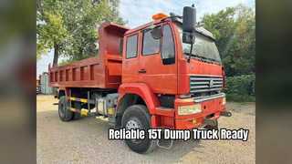 Used SINOTRUK HOWO 6x4 Dump Truck 15T Payload Reliable Hauler