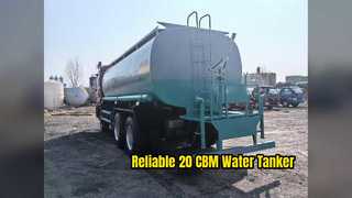 Used Dongfeng 20 CBM Water Tanker Truck for Sale