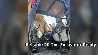 Reliable 20 Ton Crawler Excavator Ready For Work