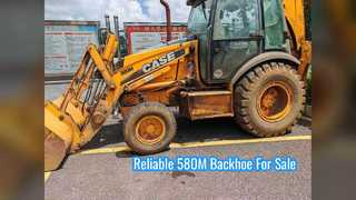 Reliable 580M Backhoe Loader For Sale Powerful Earthmover