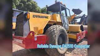 Dynapac CA251D 10 Ton Roller Reliable Used Compactor
