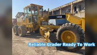 Reliable Used 12ft Motor Grader for Road Construction