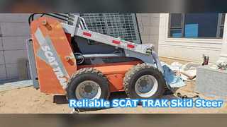 Used SCAT TRAK D Series Skid Steer Reliable Power