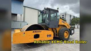 Used XCMG XS223J Road Roller Reliable Soil Compaction