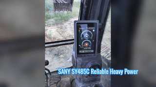 Used SANY SY485C 48 Ton Excavator Reliable Power