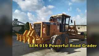 Used SEM 919 Motor Grader 220HP Road Maintenance Solution
