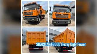 Used SHACMAN F3000 375HP Dump Truck for Sale