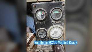 Sumitomo SC250 25 Ton Crawler Crane Ready to Work