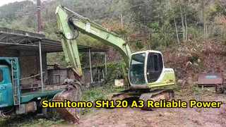 Used Sumitomo SH120 A3 Excavator Reliable Japanese Power
