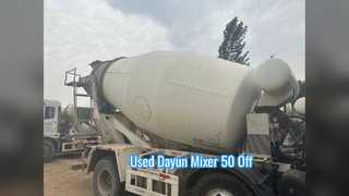 Used Dayun 10m3 Concrete Mixer Truck 336HP Ready to Work
