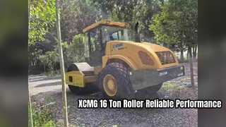 Used XCMG XS163E 16 Ton Road Roller Reliable Compaction