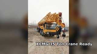 XCMG 35 Ton Truck Crane Reliable Used Construction Equipment