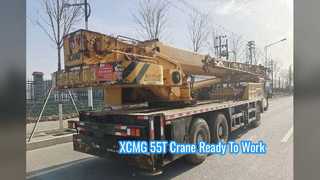 Used XCMG QY55K 55T Crane 70m Reach For Sale