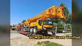 Used XCMG 70 Ton Crane XCT70 Low Hours Verified Performance