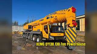 XCMG QY130 130 Ton Crane Powerful Heavy Lifting Solution