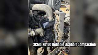 Used XCMG XD120 Road Roller Reliable Asphalt Compaction