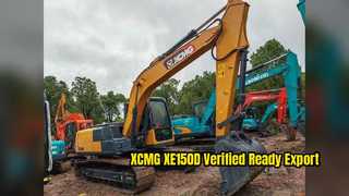 Used XCMG XE150D 15 Ton Excavator Verified and Ready to Ship