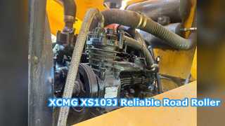 Potência de compactação confiável usada do rolo compactador XCMG XS103J