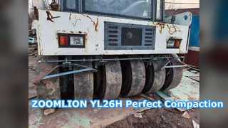 Used ZOOMLION YL26H 26 Ton Pneumatic Tire Roller Review